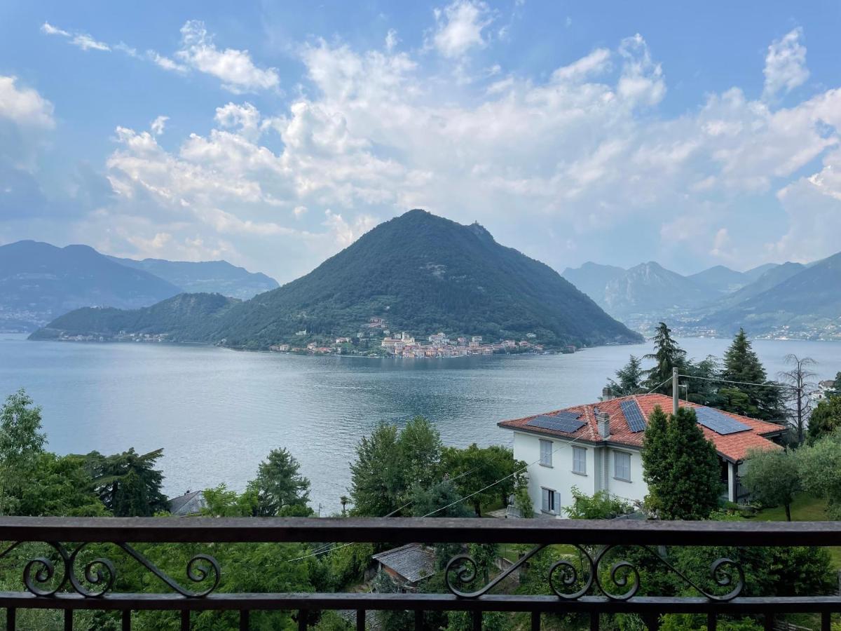 Appartamento Lake View Di Villa Giuliana Sulzano Luaran gambar