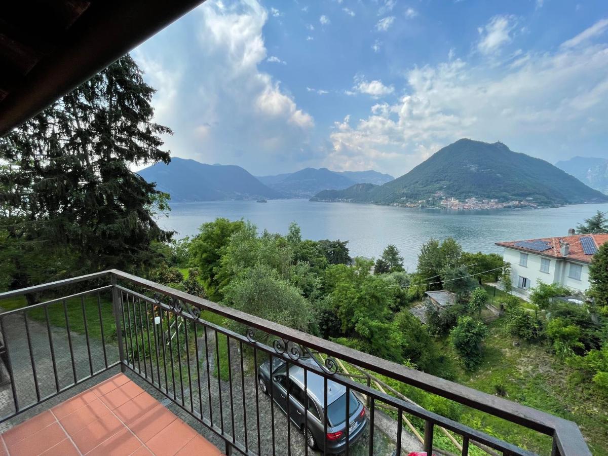Appartamento Lake View Di Villa Giuliana Sulzano Luaran gambar
