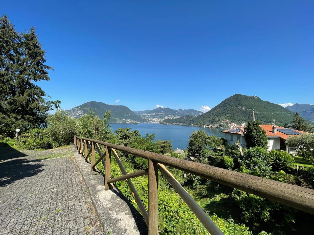 Appartamento Lake View Di Villa Giuliana Sulzano Luaran gambar